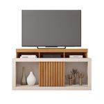 Rack para TV Café y Crema