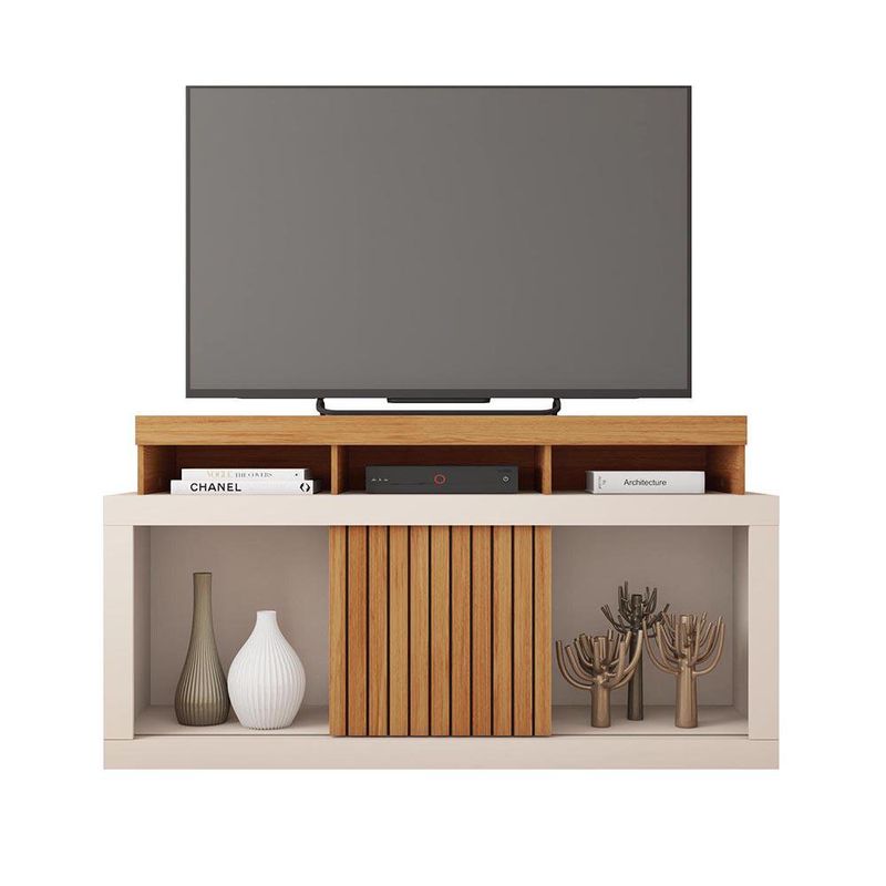 Rack para TV Café y Crema