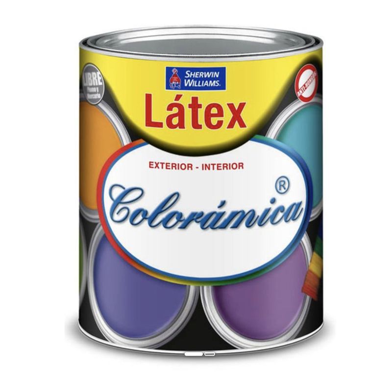 Pintura Látex Colorámica Azul Claro 1 Gal