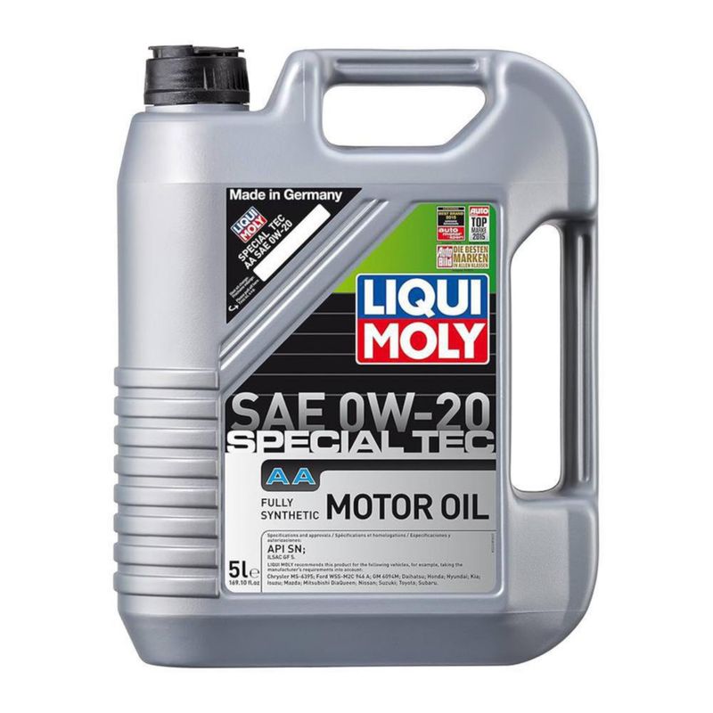 Aceite de Motor Especial Tec AA SAE 0W20 5 L - Liqui Moly