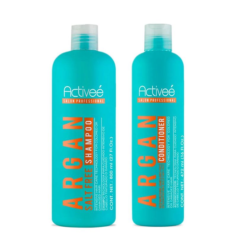 Kit Duo Argan Shampoo 27 Oz + Acondicionador 16 Oz