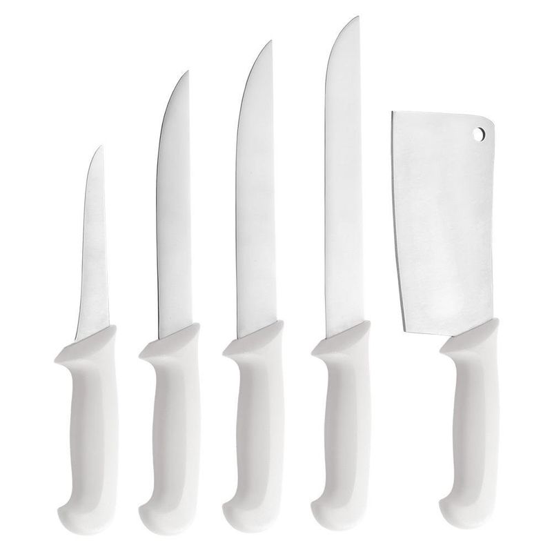 Set de Cuchillos de Acero Inoxidable 5 Pzas