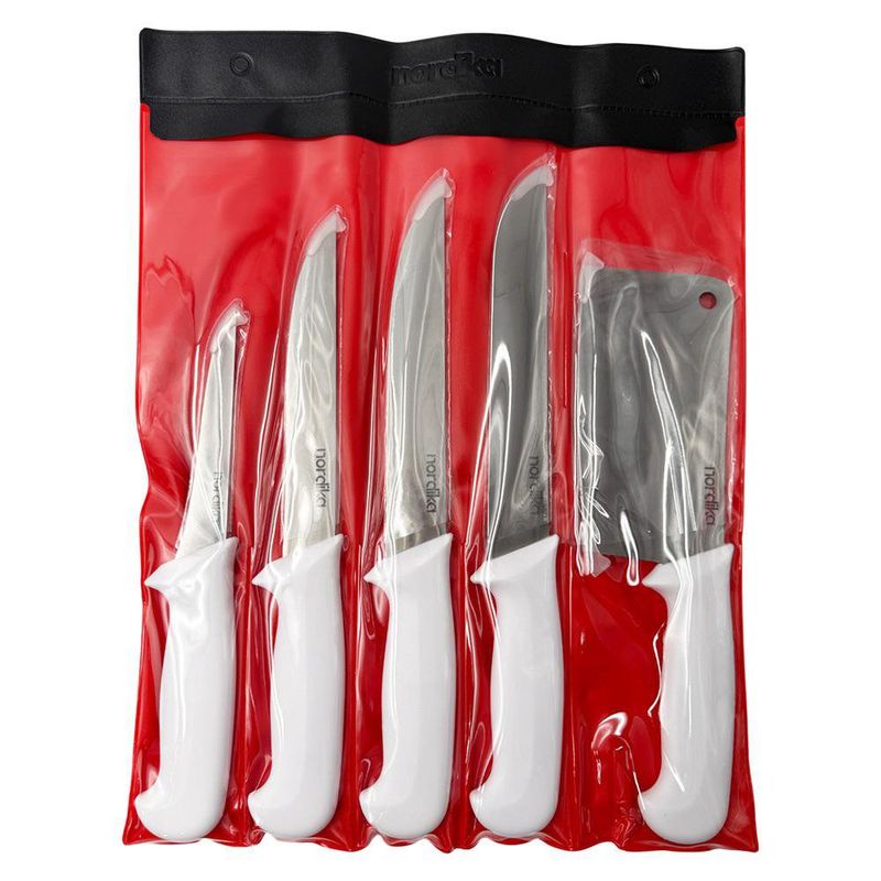 Set de Cuchillos de Acero Inoxidable 5 Pzas