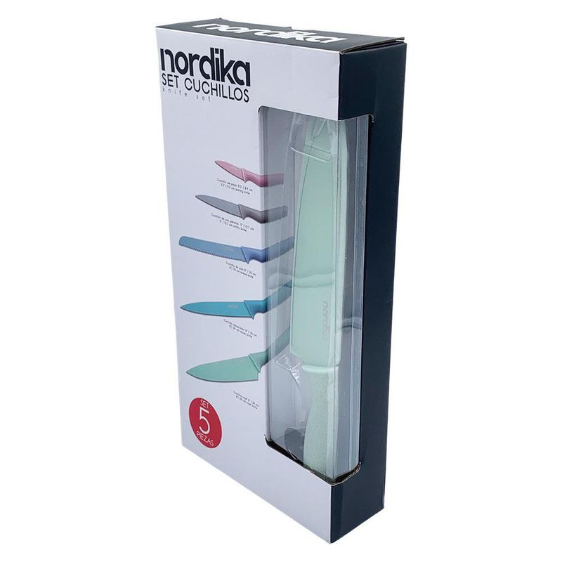 Set de Cuchillos Colores Pastel