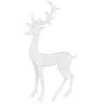 Figura Decorativa de Reno Blanco