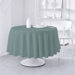 Mantel Redondo Liso Verde