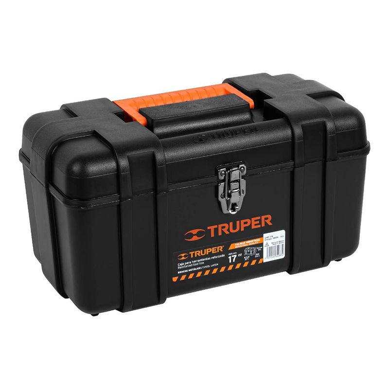 Caja de Herramientas Industrial Plástica 17 Plg