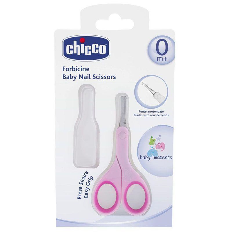Tijeritas Rosa Con Protector - Chicco