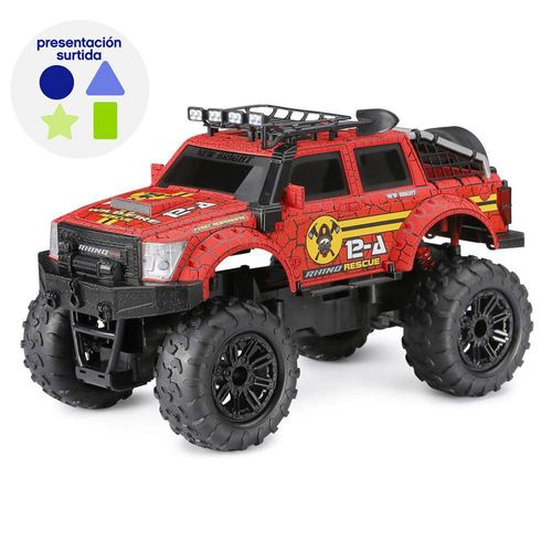 Carro A Control Remoto Rescate Rhino 1:12 Colores Surtidos - New Bright