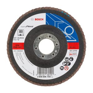 Disco Laminado Expert para Metal 4 1/2 Plg 80 G