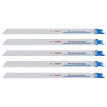 Set de Seguetas Sierra Sable para Metal 12 Plg 5 Pzas