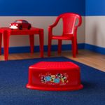 Banco Infantil Plástico Antideslizante Mickey Mouse