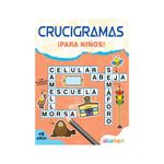 Libro de Crucigramas para Niños con Stickers Educativos
