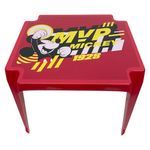 Mesa Infantil Plástica Roja Mickey Mouse