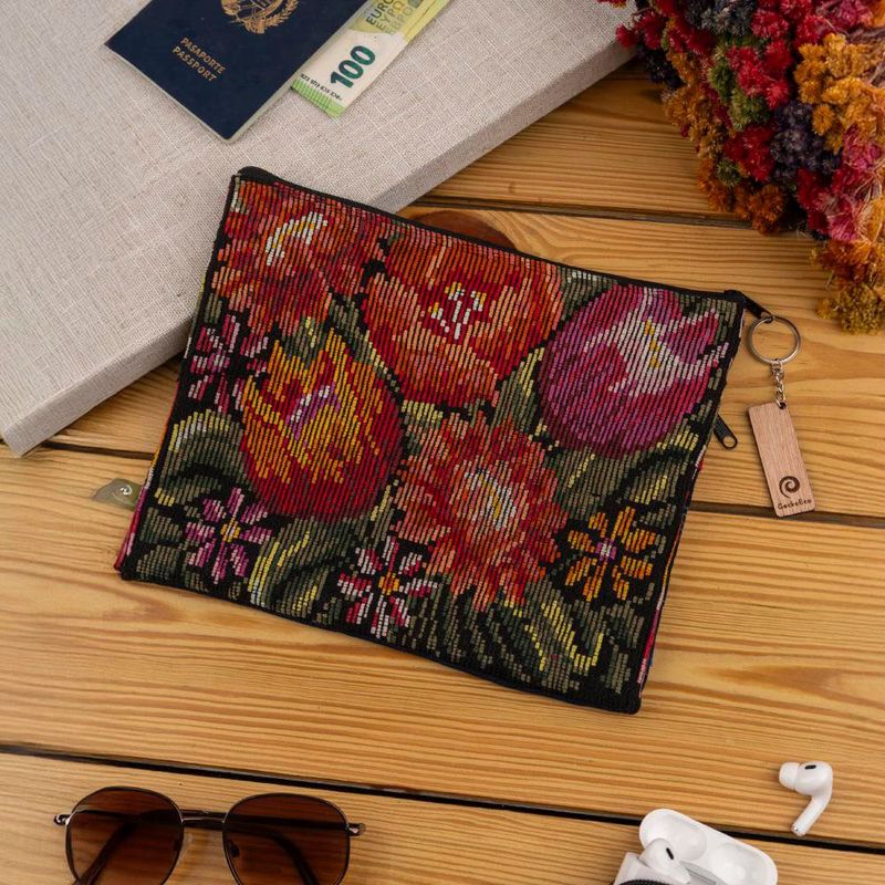 Estuche de Tela Xl Colores Surtidos