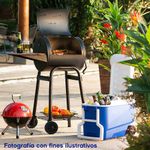 Churrasquera de Pie Pequeña a Carbón