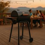 Churrasquera de Pie Pequeña a Carbón