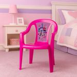 Silla Infantil Plástica Rosa Minnie Mouse