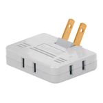 Adaptador Polarizado 3 Entradas - Voltech