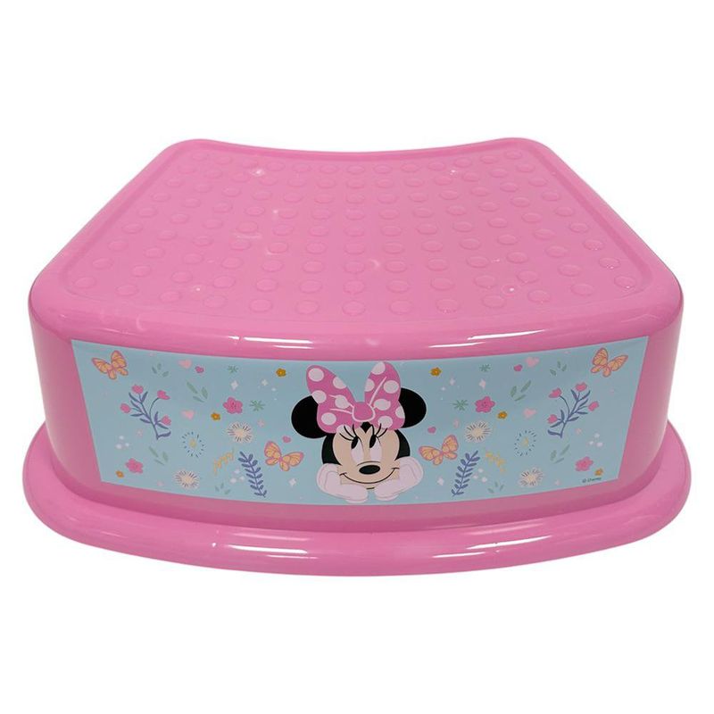 Banco Infantil Plástico Antideslizante Minnie Mouse