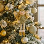 Ángel Navideño para Colgar