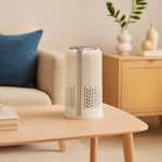 Mini Purificador de Aire de Torre 4 en 1 con Filtro Hepa