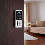 Cerrojo Electrónico Código y Llave Nickel Halo