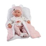 Muñeca Reborn Gala con Chupón y Manta