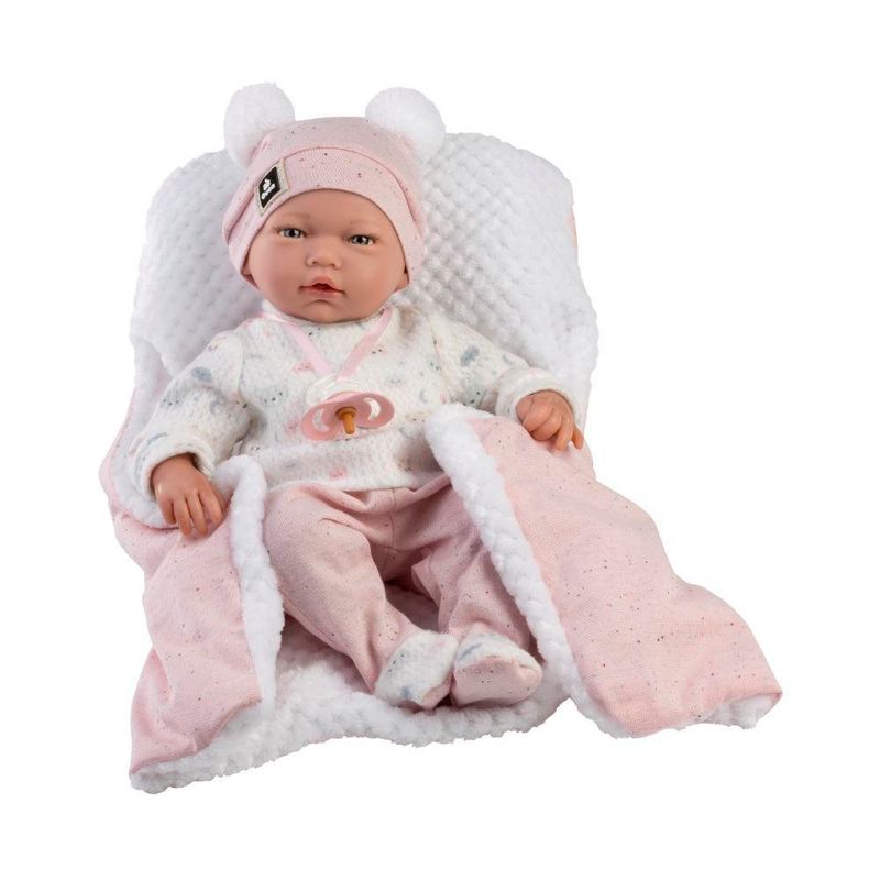 Muñeca Reborn Gala con Chupón y Manta