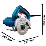 Sierra Circular 4 1/2 Plg para Mármol 1500 W
