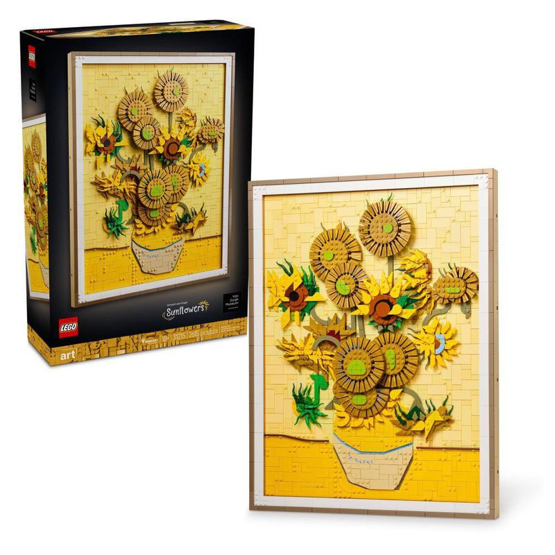 LEGO Art Vincent van Gogh Los Girasoles de 2388 Piezas