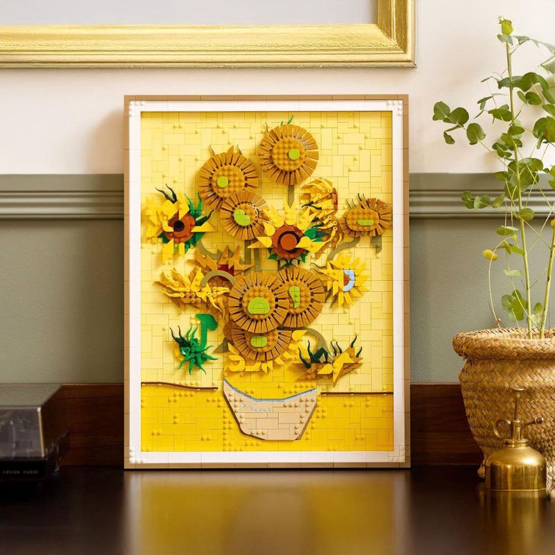 LEGO Art Vincent van Gogh Los Girasoles de 2388 Piezas