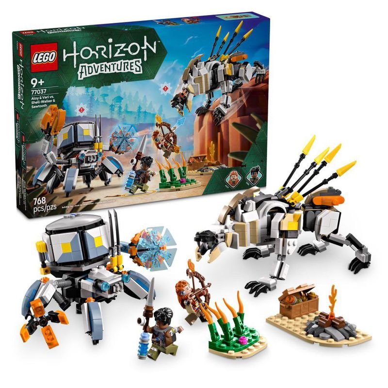 Set Lego Horizon Aloy & Varl Vs Shell-Walker 768 Pzas