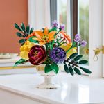 Set Lego Botanicals Flower Arrangement 1106 Pzas