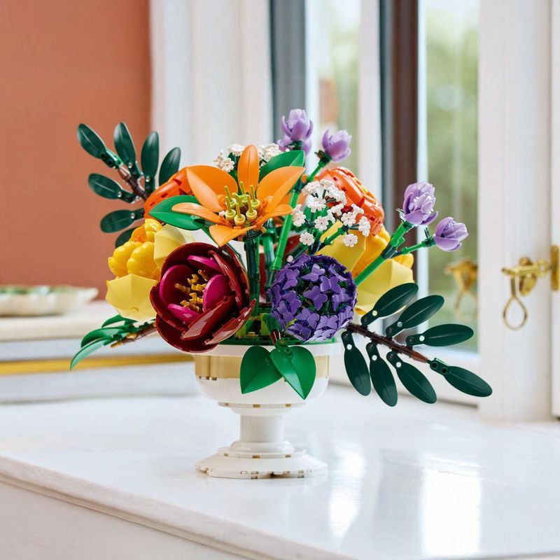 Set Lego Botanicals Flower Arrangement 1106 Pzas