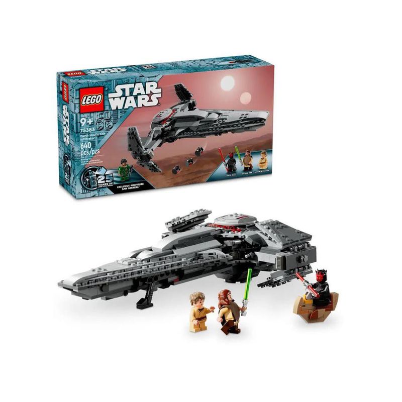 Set Lego Star Wars Darth Maul Sith Infiltrator 640 Pzas
