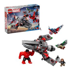 Set Lego Marvel Captain America Vs Red Hulk 223 Pzas