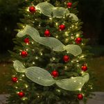 Malla Decorativa Navideña de 10.5 plg x 10 yardas Color Dorado