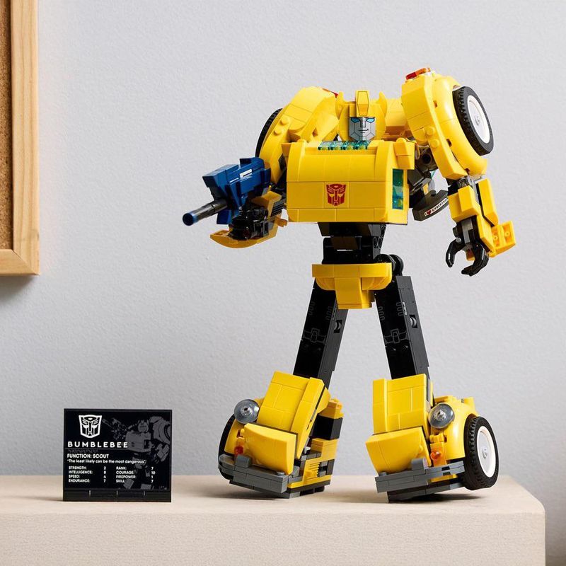 Set Lego Transformers Icons Bumblebee 950 Pzas