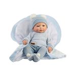 Muñeco Reborn Carlos con Manta y Gorro