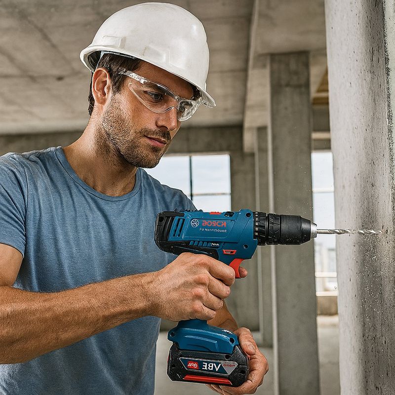 Kit de Taladro Percutor 1/2 Plg 18 V