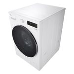 Lavadora frontal con vapor y control inteligente ThinQ 45 lbs