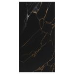 Porcelanato tipo Mármol Dart Gold Black 60 x 120 cm