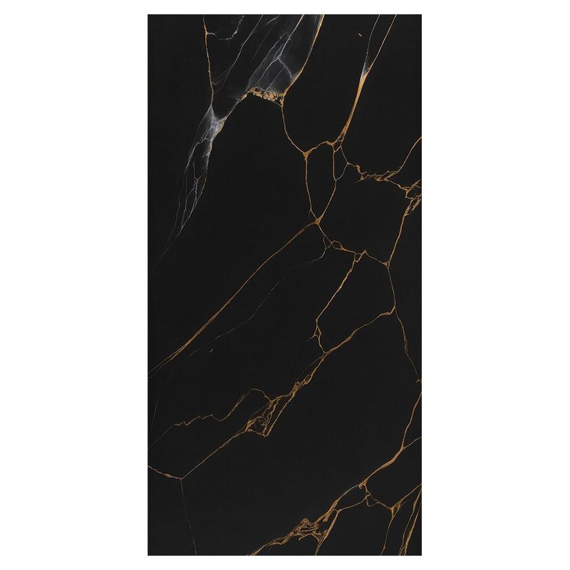 Porcelanato tipo Mármol Dart Gold Black 60 x 120 cm