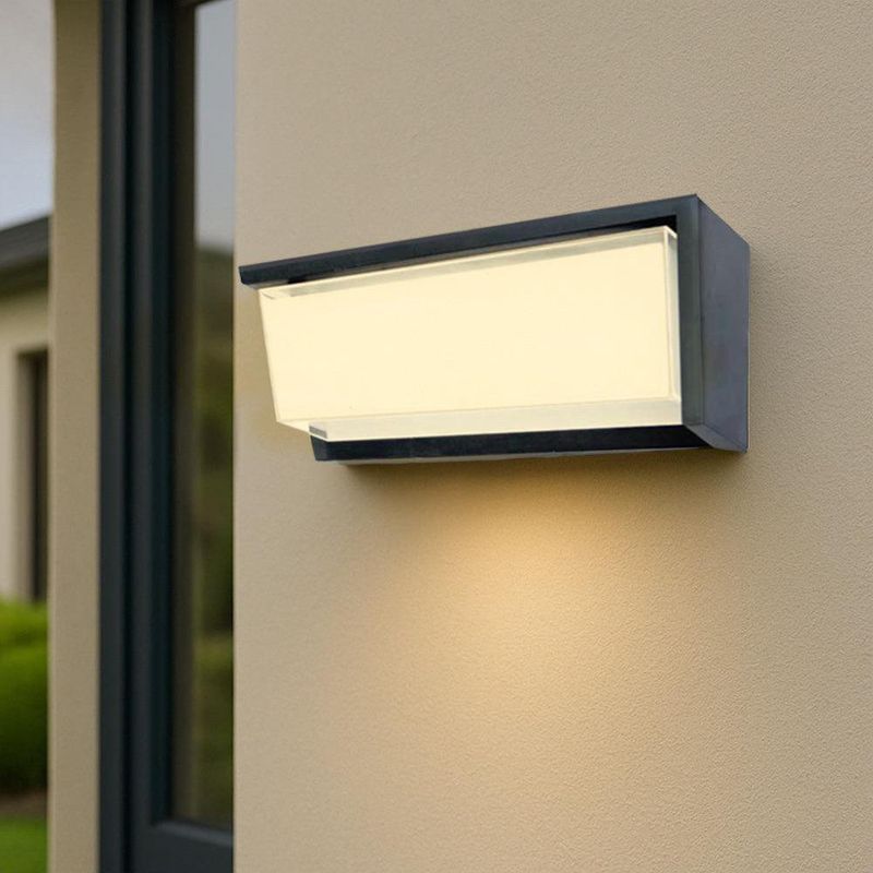 Lámpara Exterior para Pared LED de 24W Modelo Astro Rectangular