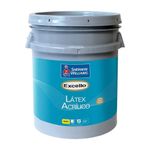 Latex Acrílico Mate Azul Zafiro 5 Gal