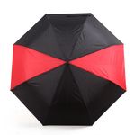 Set De 2 Paraguas Rojo Y Negro - Zmobili