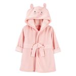 Bata con Capucha Diseño Conejito Talla 0-9 Meses