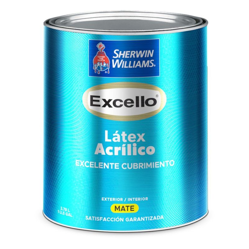Excello Látex Acrílico Mate Rojo Habanero 1 Gal