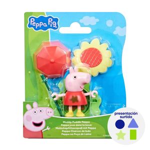 Figura Peppa Pig Muddy Puddle Friends Diseños Surtidos